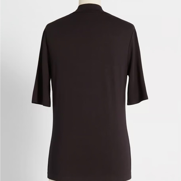 Ideal Ensemble Mock Neck Top - L - Picture 2 of 3